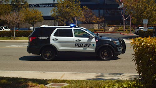 Video of a Police Car