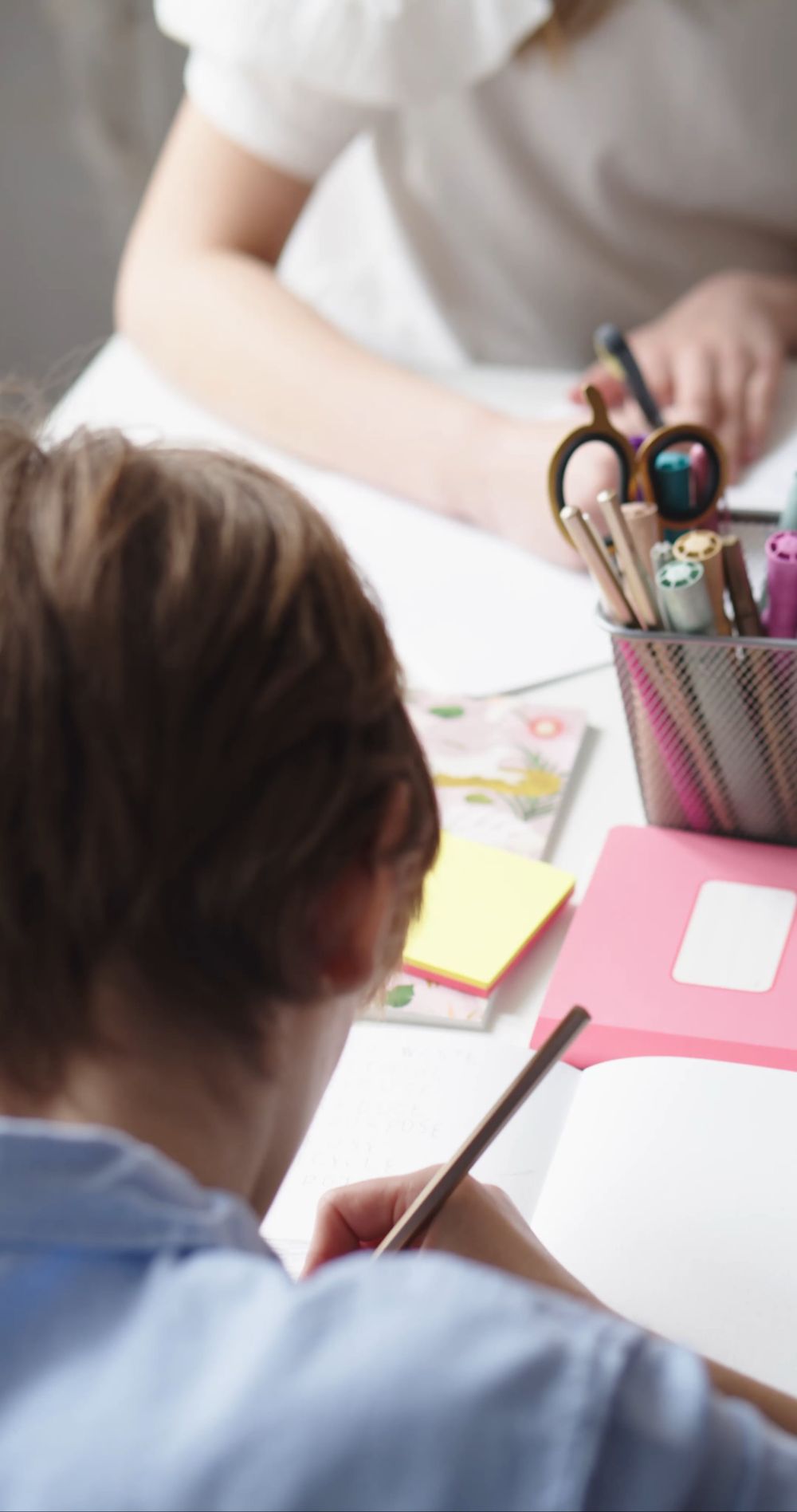 Learning School Work Students Doing Their Schoolwork · Free Stock Video