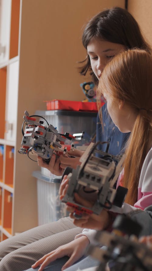 Children Doing Robots