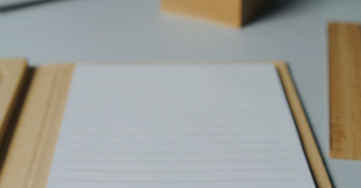 Notepad Video Close Up Video of a Notepad Free Stock Video Footage, Royalty-Free 4K ...