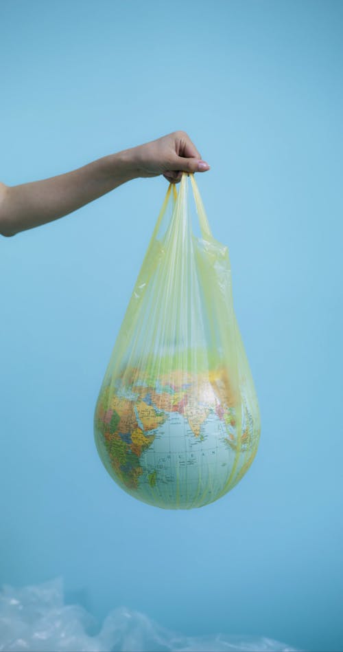 A Globe in a Plastic Bag