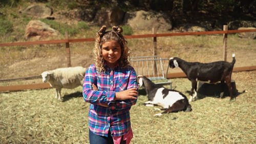 A Girl In The Farm