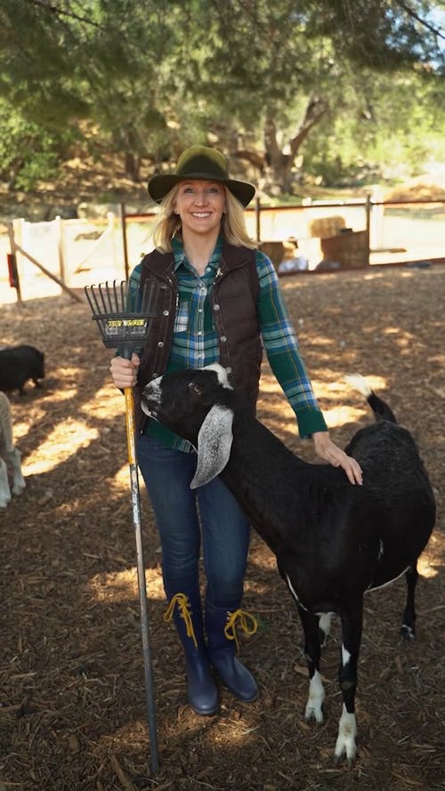 A Woman Living In A Farm