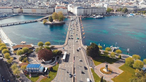 Drone Footage of Geneva Switzerland