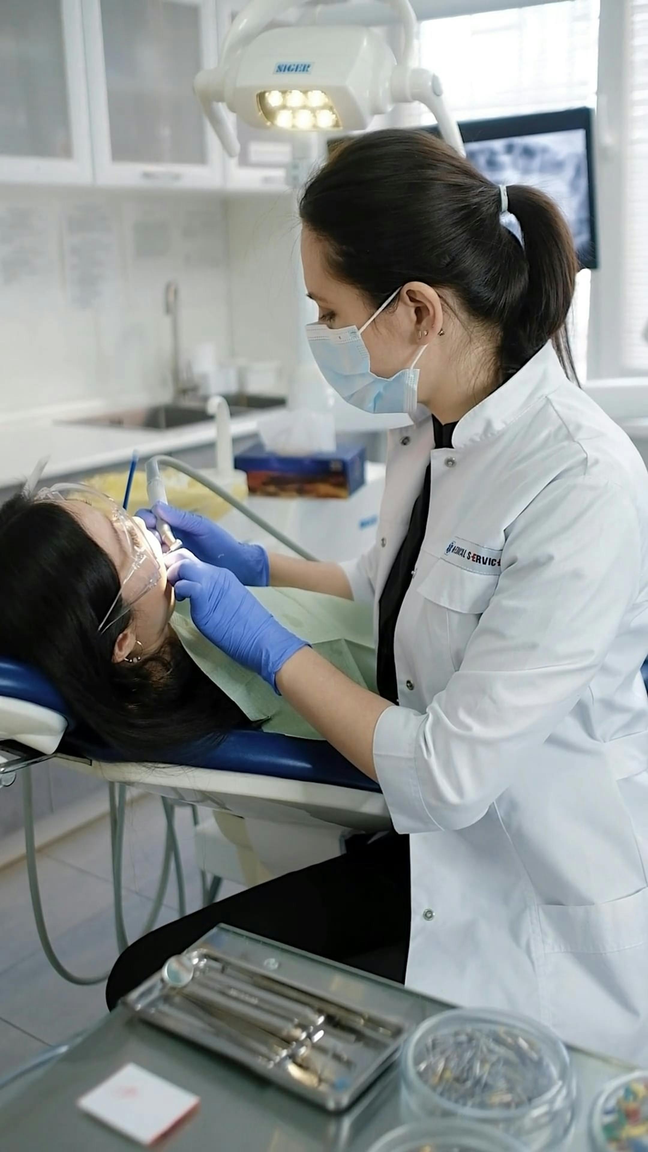 Dental Chair At The Clinic Free Stock Video Dental Chair At The Clinic Free Stock Video