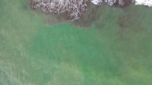 Aerial Footage of an Ocean