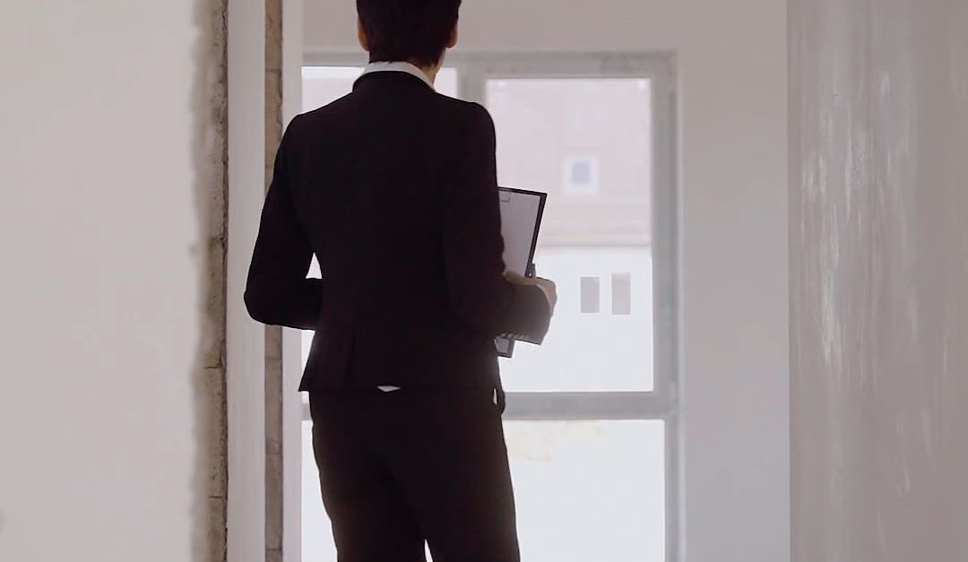 Realtor Inside Realtor Walking Inside of the House with Clients Free Stock Video ...