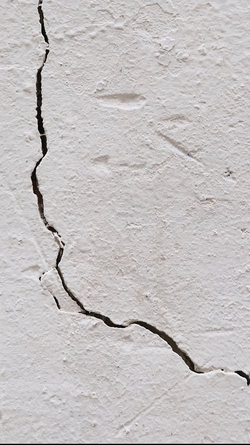 Crack In Concrete Wall Texture