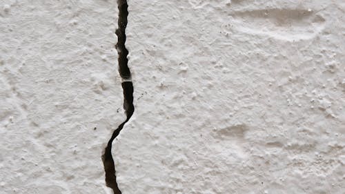 Crack In Concrete Wall Texture