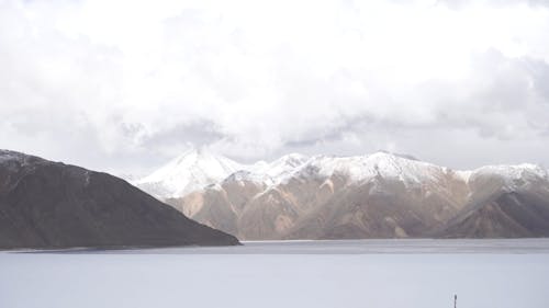 Time Lapse Video of Clouds Over the Mountains