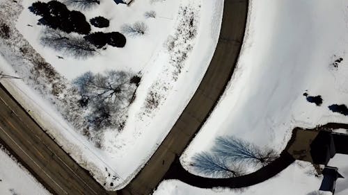 Aerial Footage of a Suburb