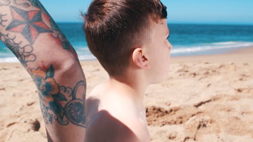 Family at the Beach