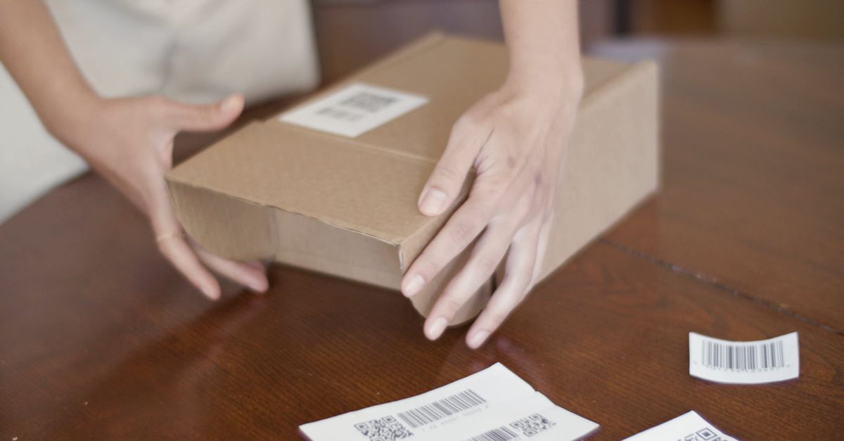 Order Packet A Seller Packing the Purchase Order Free Stock Video Footage, Royalty ...