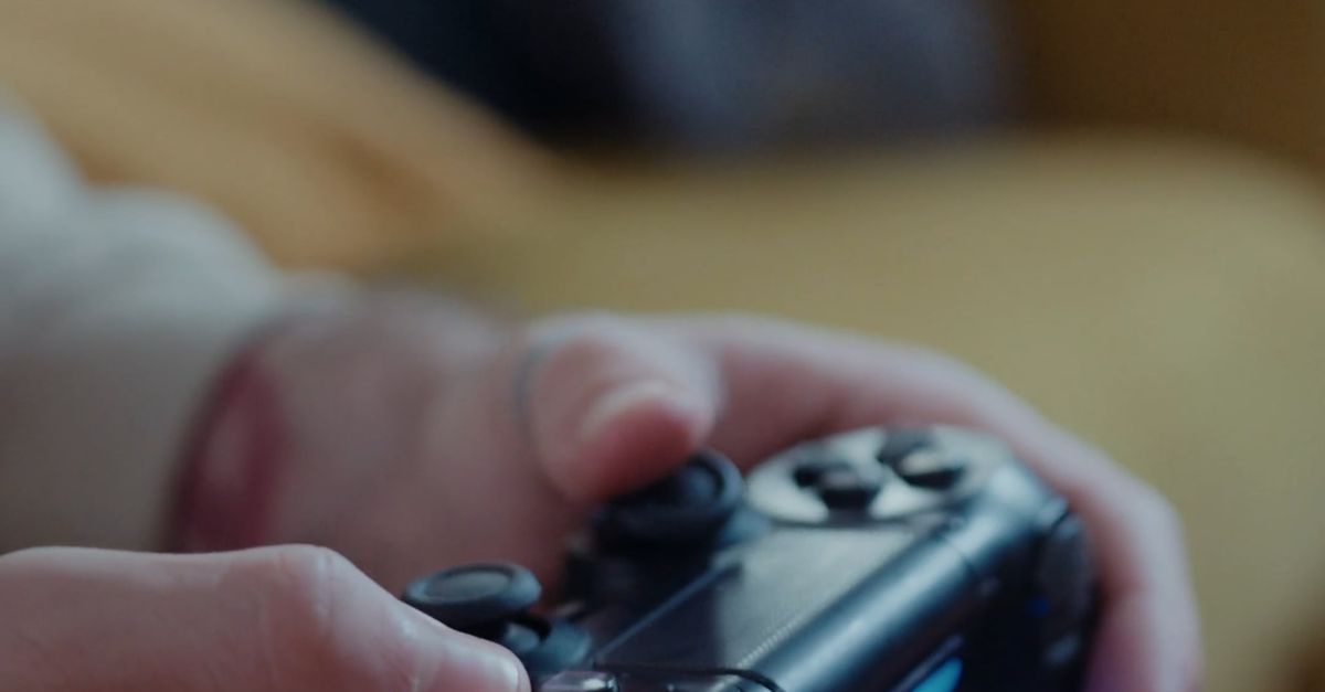 Person Using Game Controller A Person Playing while using Game Controller Free Stock Video Footage ...
