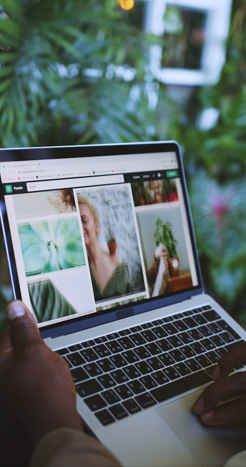 Browsing Computer Picture Person Browsing on Laptop Free Stock Video Footage, Royalty-Free 4K ...