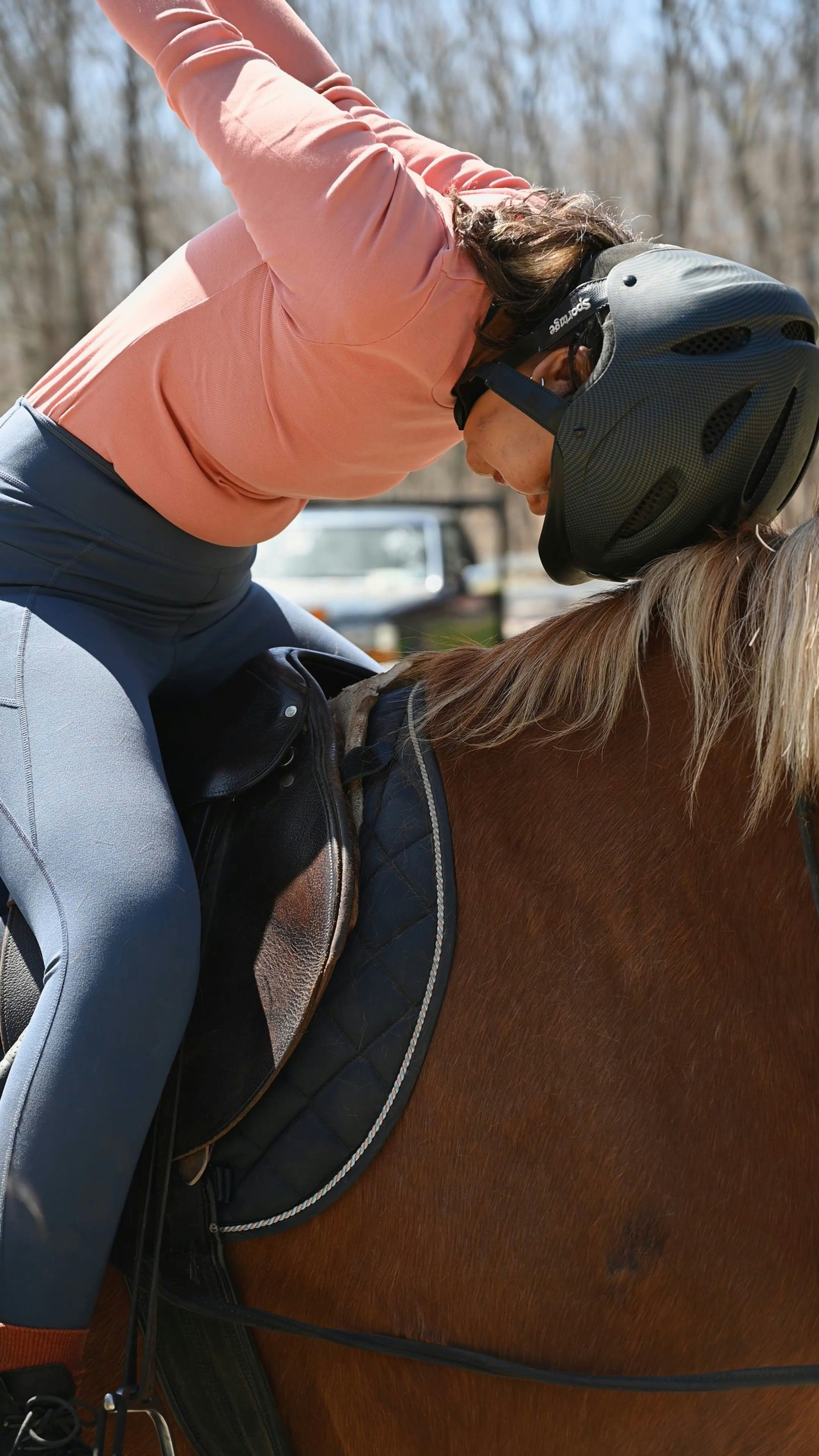 A Woman Riding a Horse · Free Stock Video