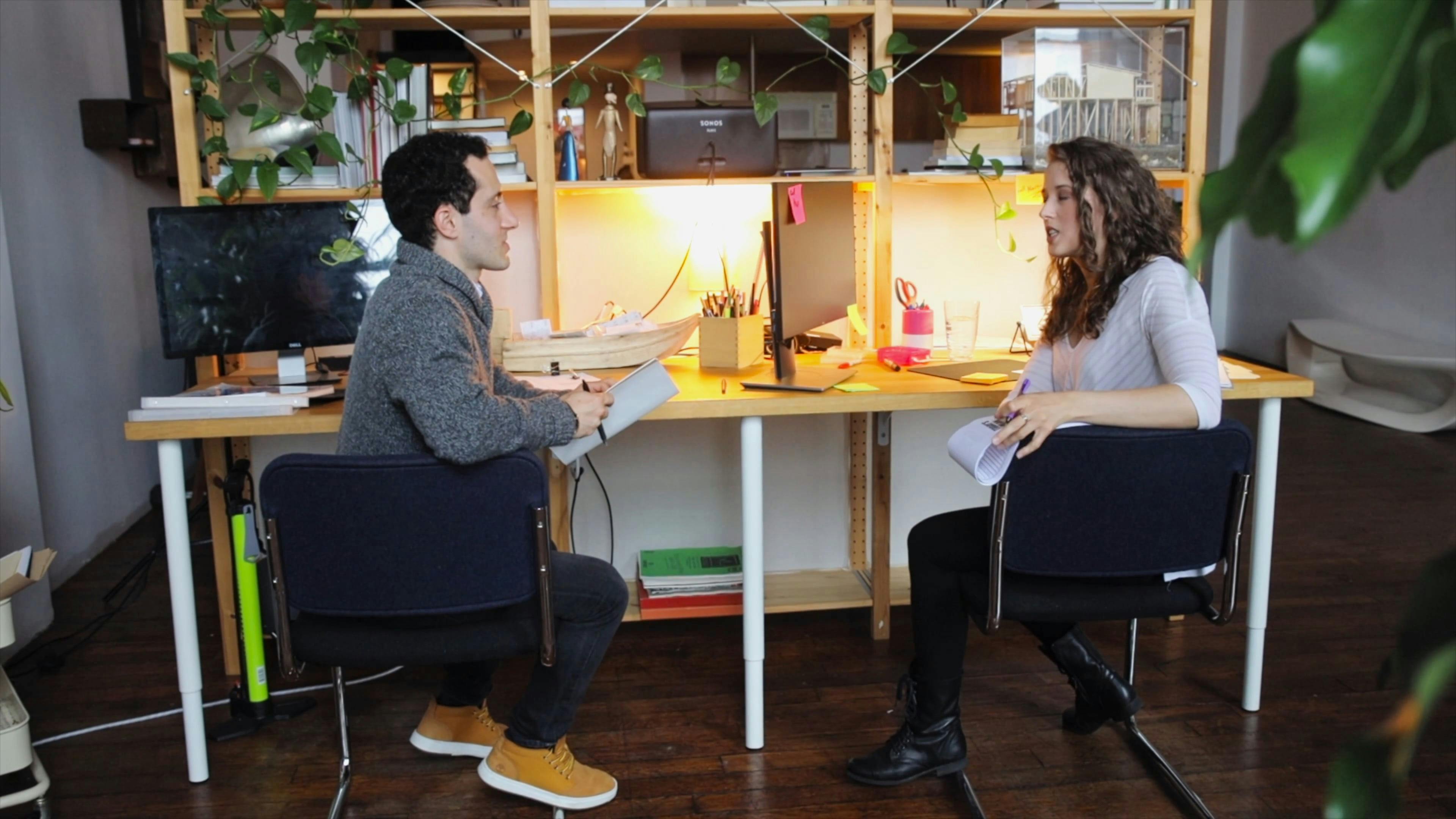 Man and Woman Talking · Free Stock Video