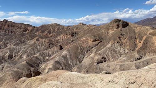 Panning Shot of Zabriskie Point