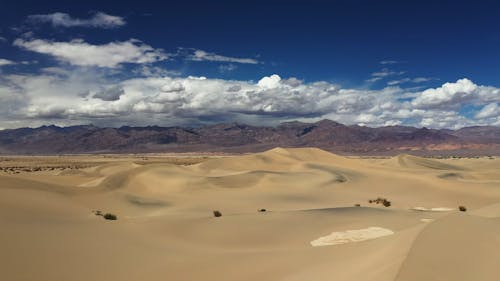 Dunes Formation In The Desert