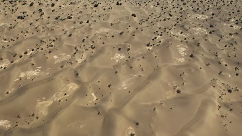 Drone Footage of a Desert