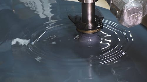 A Machine with a Tube with Flowing Liquid