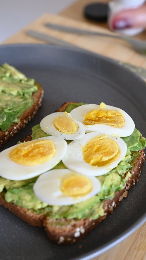 A Plate of Avocado Toast 