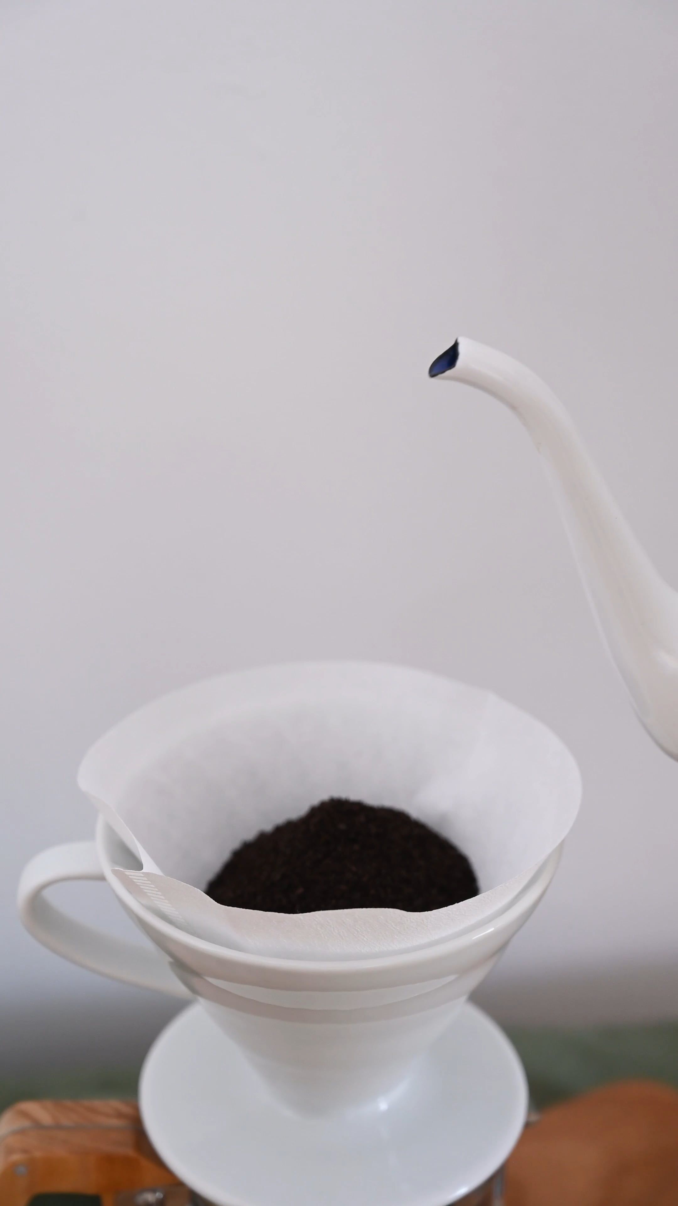 a person pouring hot water in a coffee filter cup 7930824 — free pexels stock footage