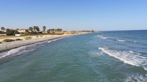 Drone Footage of a Beach