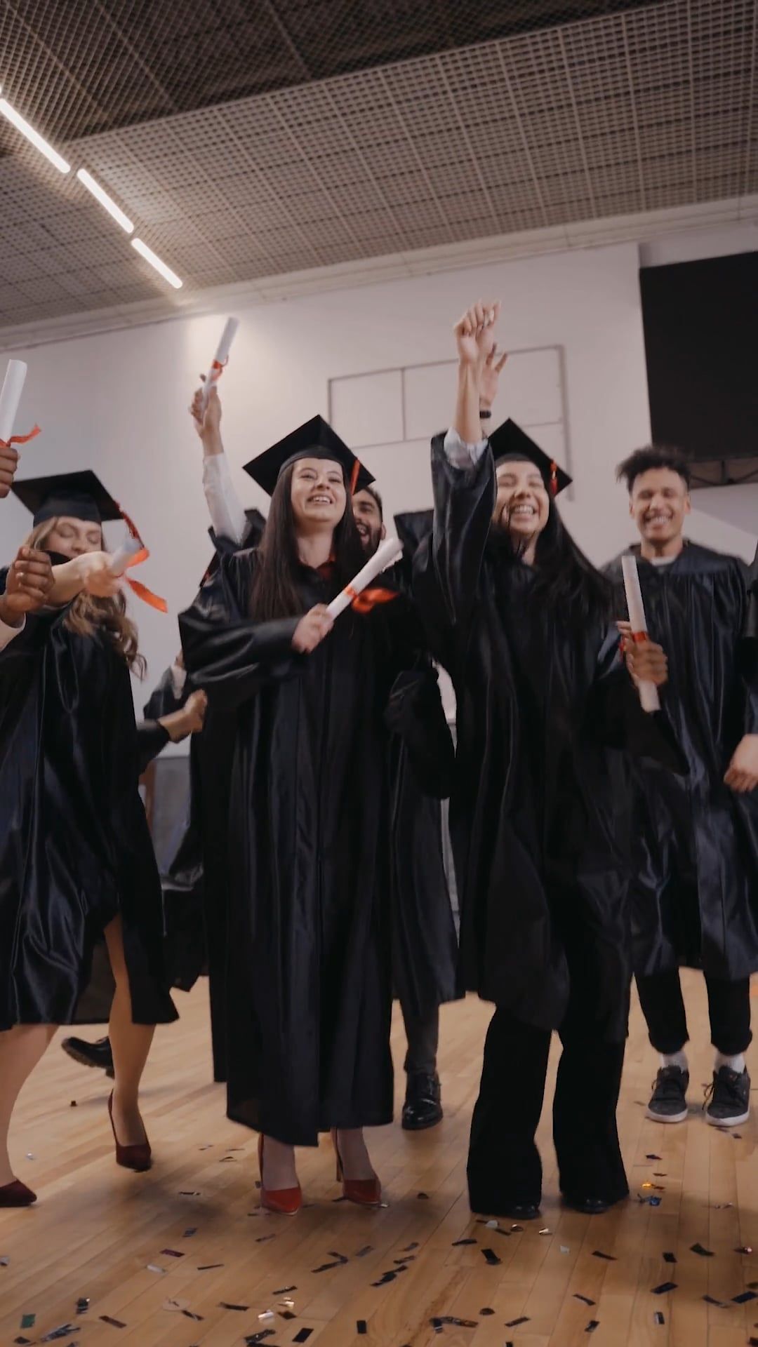 A Group of Students on Their Graduation Day Free Stock Video Footage ...