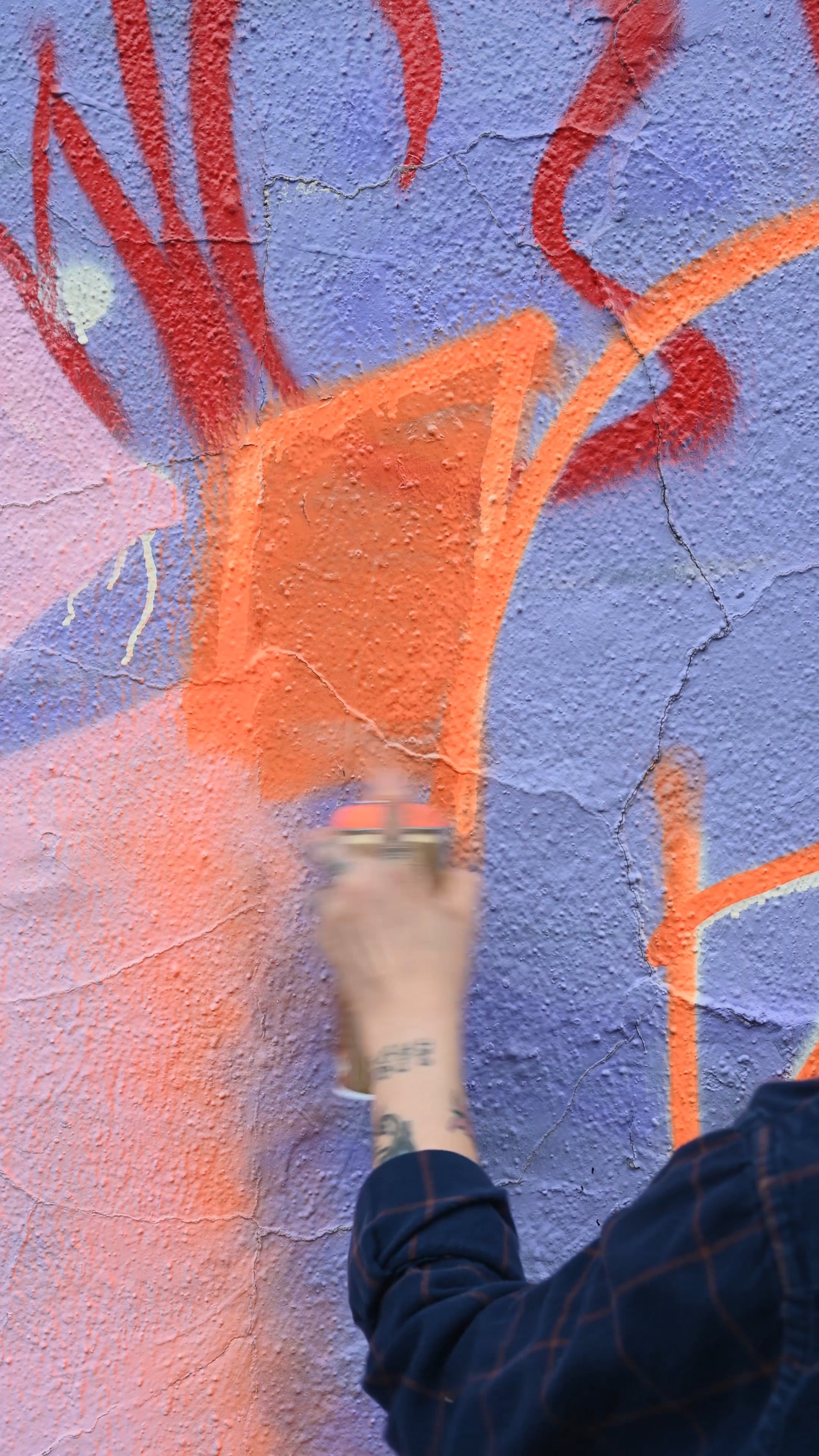 Spray Painting on the Wall Free Stock Video Footage, Royalty-Free 4K ...