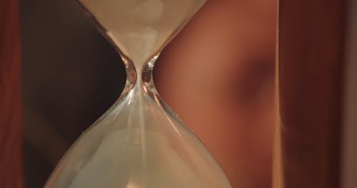 Close Up Shot of an Hourglass