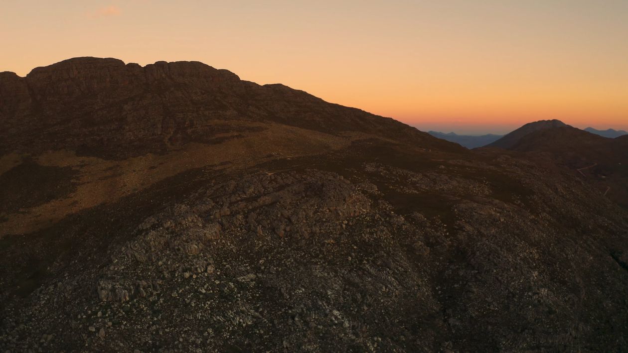 Landscape View Video Drone Footage of a Scenic Landscape at Sunset Free Stock Video Footage ...