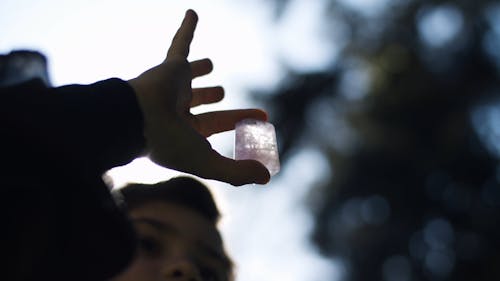 A Kid Holding a Gem