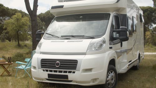 Close Up of a Recreational Vehicle