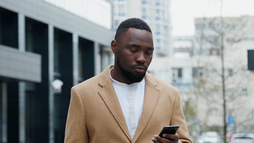 Man Looking At Camera