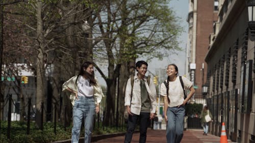 People Walking Together