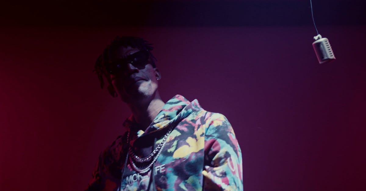 Spotlight on a Man Rapping Free Stock Video Footage, Royalty-Free 4K ...