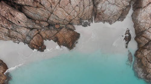 Drone Footage of a Beach