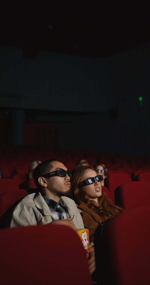 Couple Watching a Movie