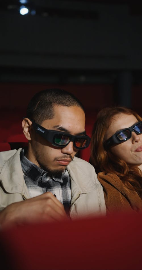 Couple Watching a Movie