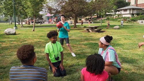 People Playing at the Park