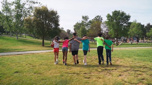 People Walking Together