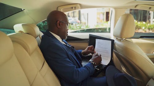 Man Signing a Document