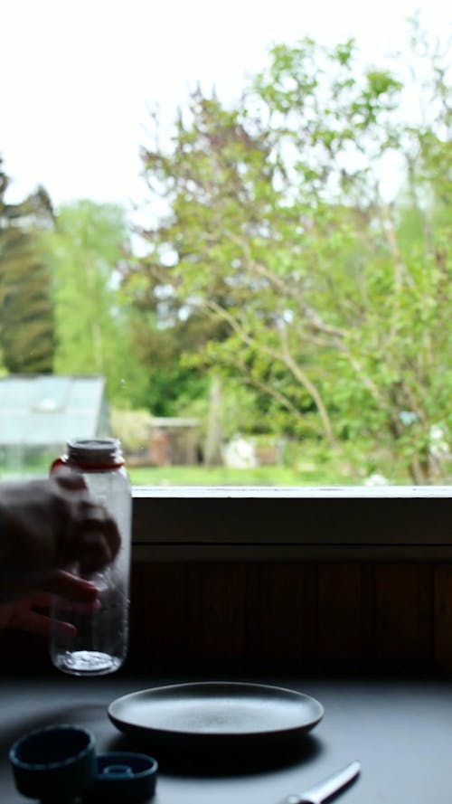 A Person Making Lemon Juice