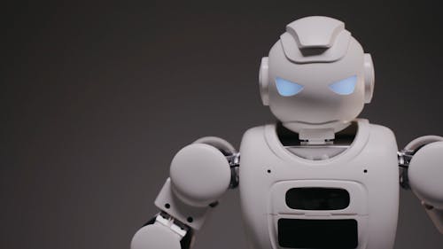 Close-up Video of a Robot