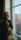 looking out window
