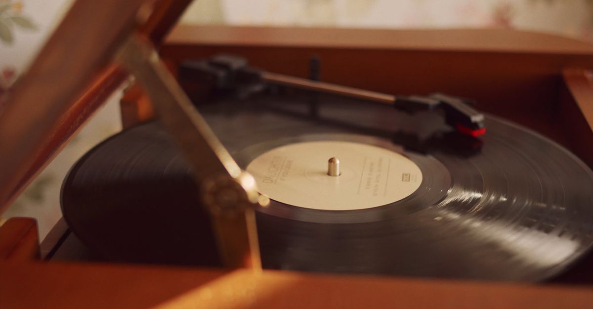 Record Player Video A Close up of a Record Player Free Stock Video Footage, Royalty-Free 4K ...