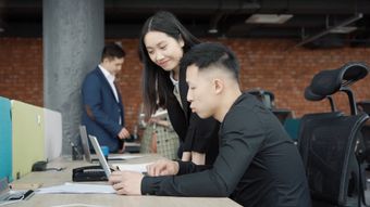 中国人上班免费下载视频素材