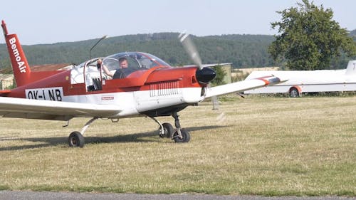 Video of a Small Airplane