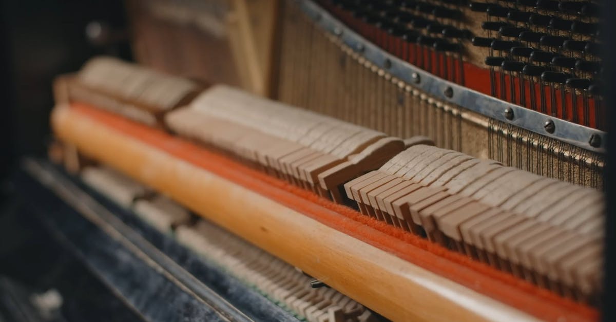 String and Hammer of a Piano Free Stock Video Footage, Royalty-Free 4K ...